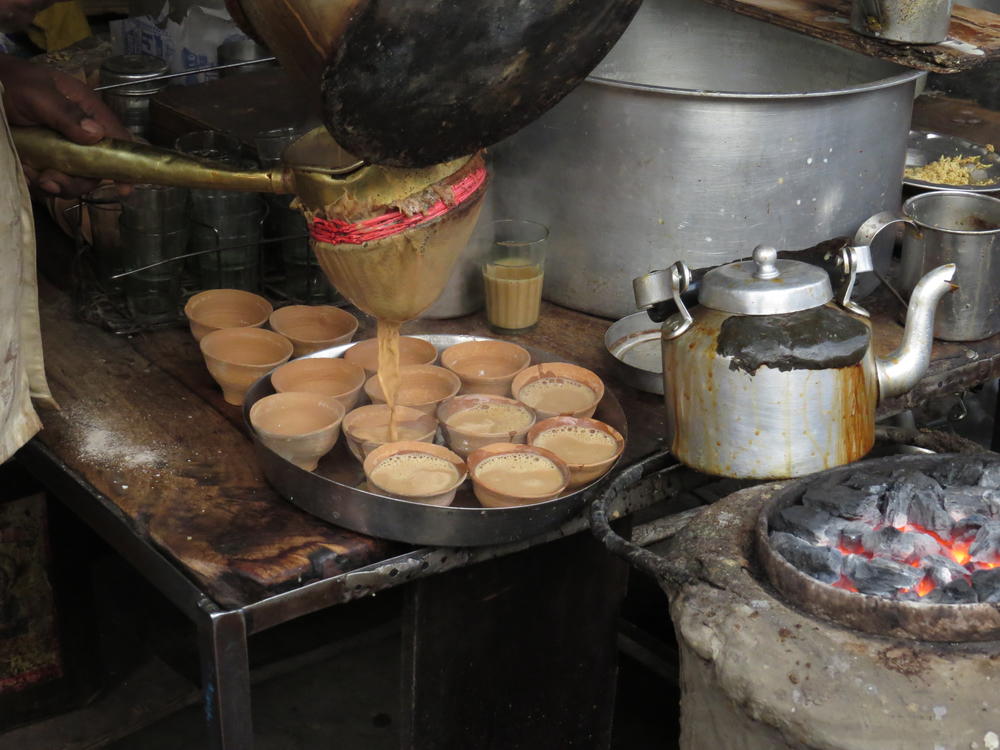 Hot Chai -- absolutely delicious, Varanasi