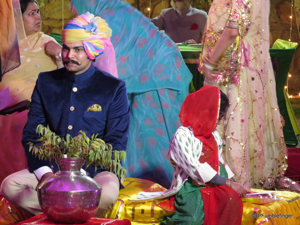 A handsome groom with a great turban, Jaipur