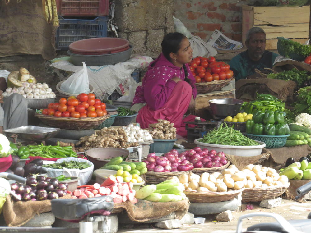 Roadside market, Jaipur, Rajasthan