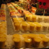 Blended fruit juices (ice with some fruit) are very popular at the La Boqueria Market, Barcelona