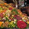 Tempting fruit display, La Boqueria Market, Barcelona