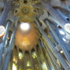 Interior roof view, La Sagrada Familia, Barcelona