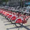 Free bike use program for residents, Plaça de Catalunya, Barcelona