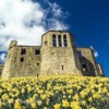 Warkworth Castle, Northumberland, Spring