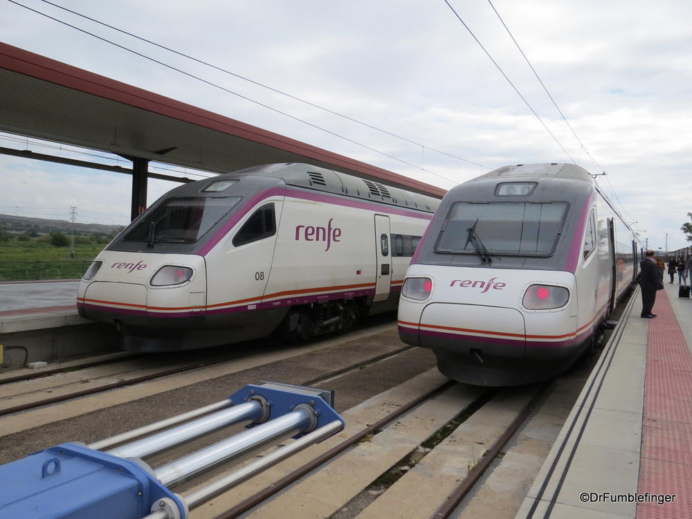 Some of Spain's fine trains.