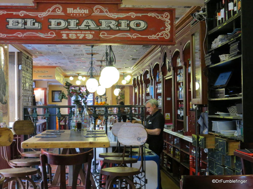 "Usual" tapas bar, Madrid