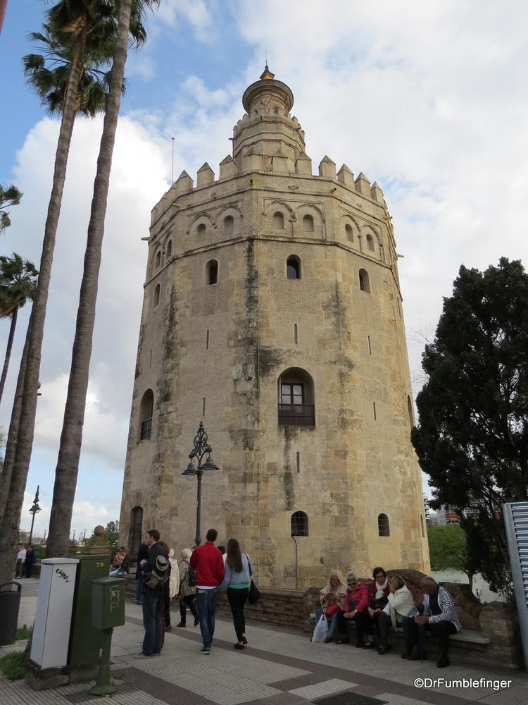 Seville's Torre del Oro dates to 1220 A.D.