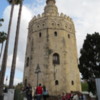 Seville's Torre del Oro dates to 1220 A.D.