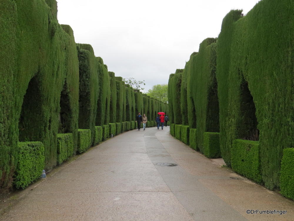 Walkway at the Alhambra, Granada