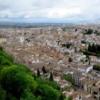View of the Albacin neighborhood from the Alhambra, Granada