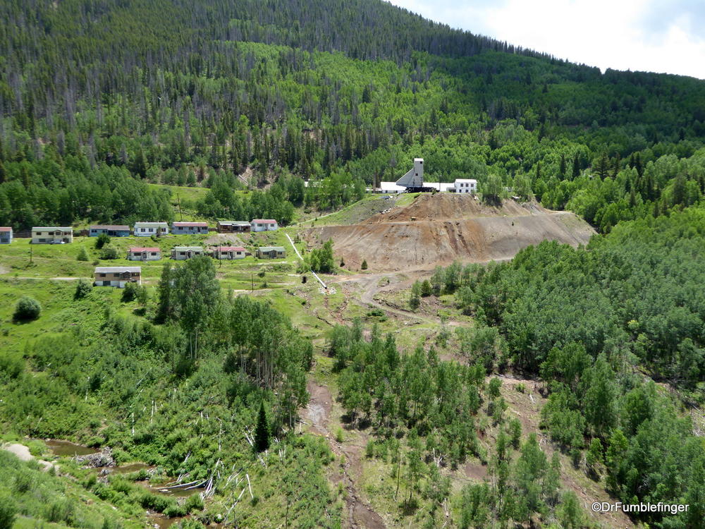 Ghost mining town of Gilman, Colorado