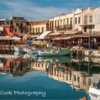 Old Venetian Port at Rethymnon, Crete, Greece.