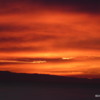 Sunset viewed from Newport beach, framing Catalina Island