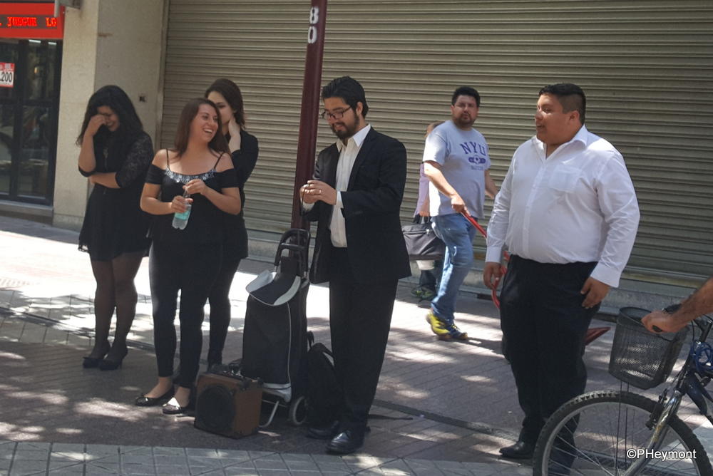 Opera in the streets, Santiago