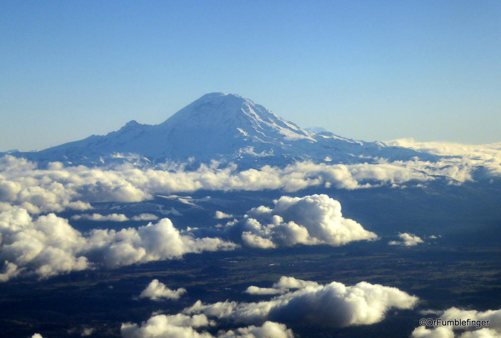 Mt. Rainier, viewed from the west