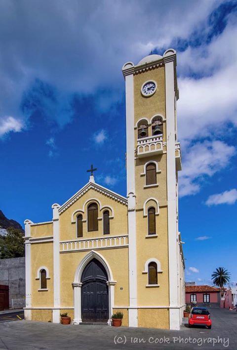 Iglesia De La Encarnacion, Hermigua, Gomera, Canary Islands, Spain.