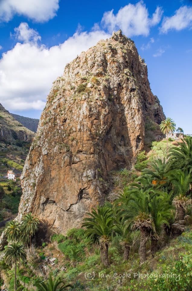 Roque El Rejio, Hermigua, Gomera, Canary Islands, Spain.