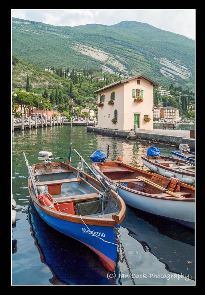 Fishermans cottage, Torbole, Lake Garda, Italy.