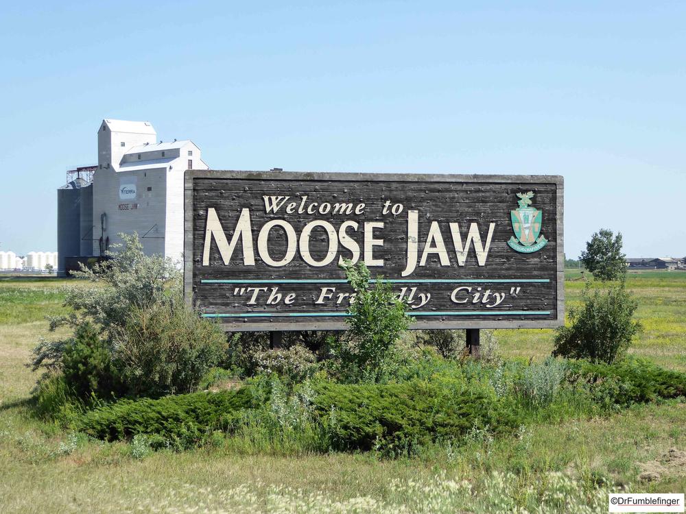 One of my favorite town names.  Moose Jaw, Saskatchewan
