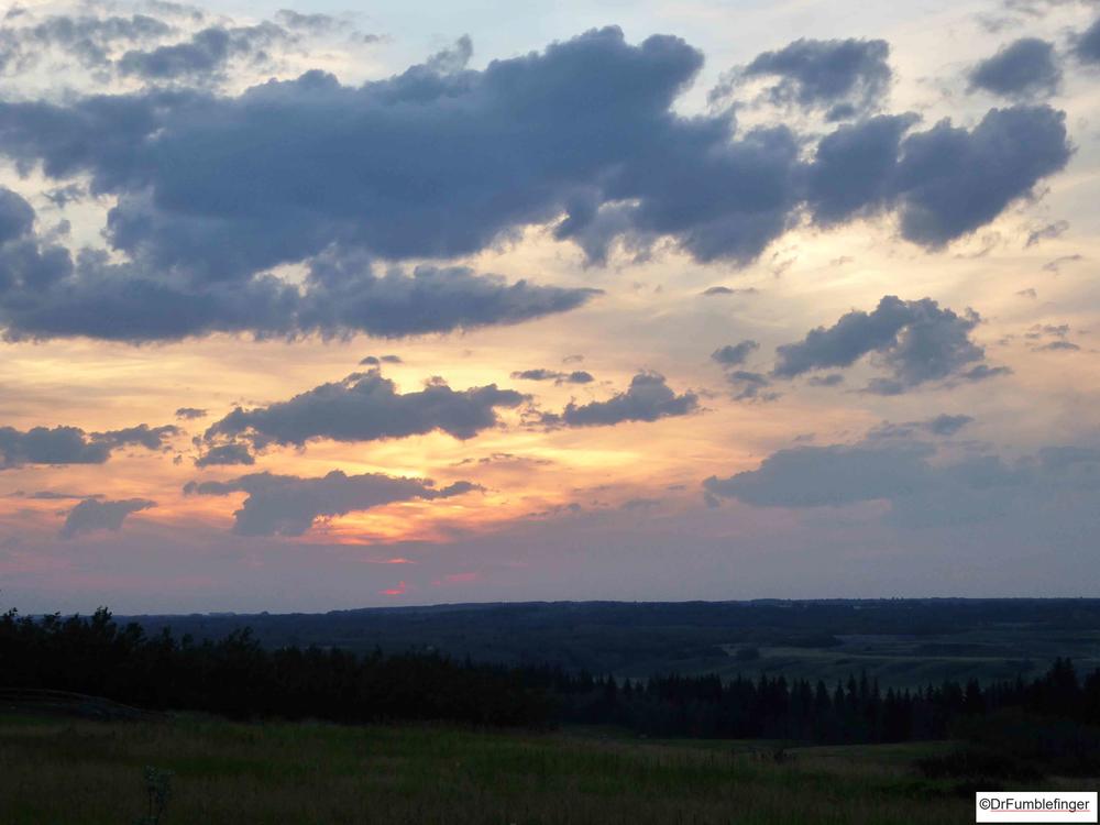 Prairie sunset, Alberta