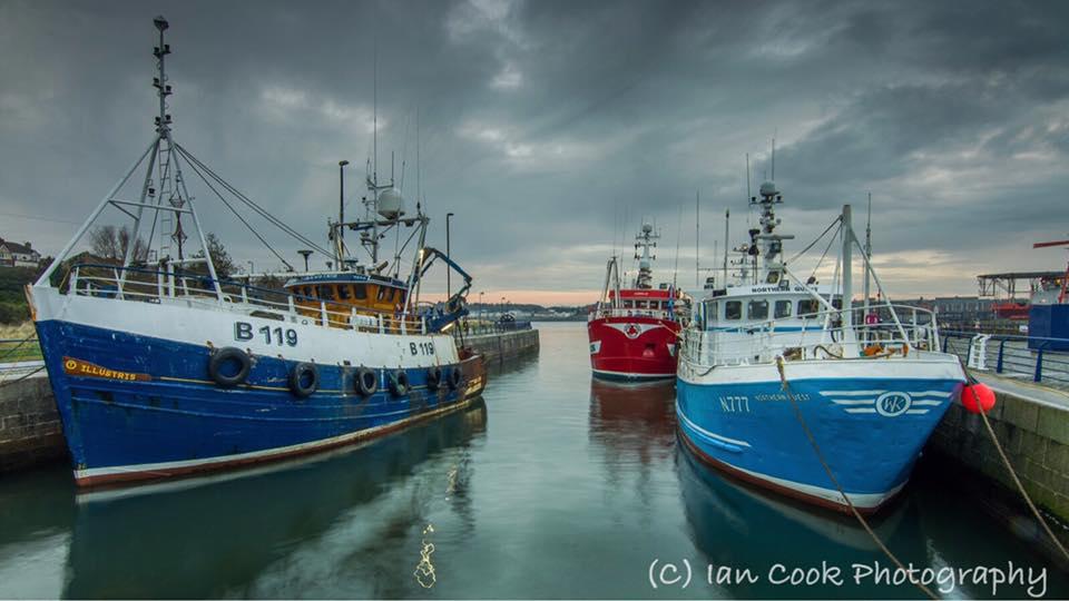 Fishing boats, Royal Quays, Tyne &amp; Wear, UK
