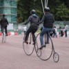 Getting around London: antique style bicycles