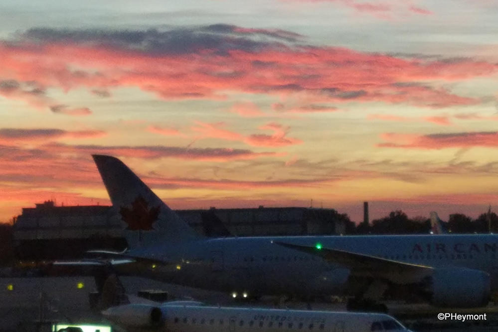 Airport Sunset, Newark