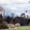 View of Denver skyline, from City Park