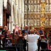 Rehearsal in Southwark Cathedral