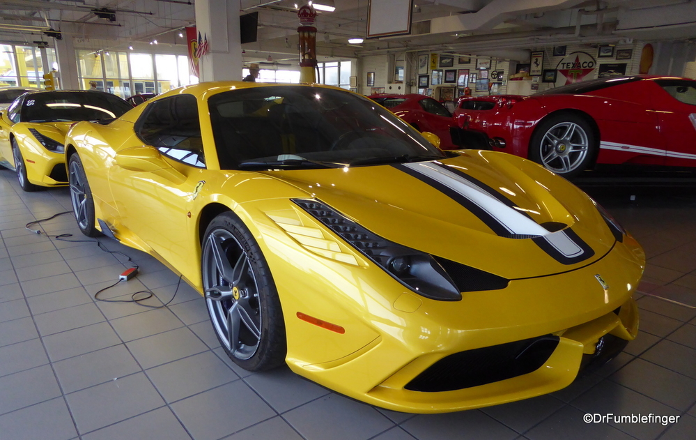 One of dozens of top racing cars at Fort Lauderdale's Swap Shop