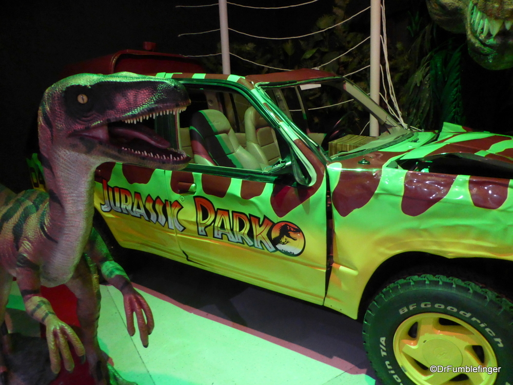 Jurassic Park movie vehicle, Celebrity Car Museum, Branson