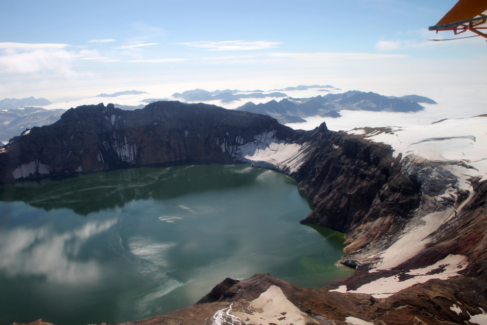 Crater Lake, high in the Coastal Mountains
