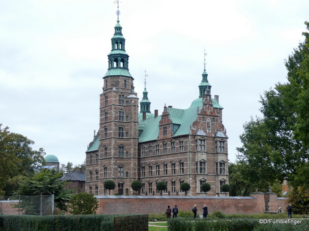 Historic Rosenborg Castle in Copenhagen, home of Denmark's most important king, Christian IV