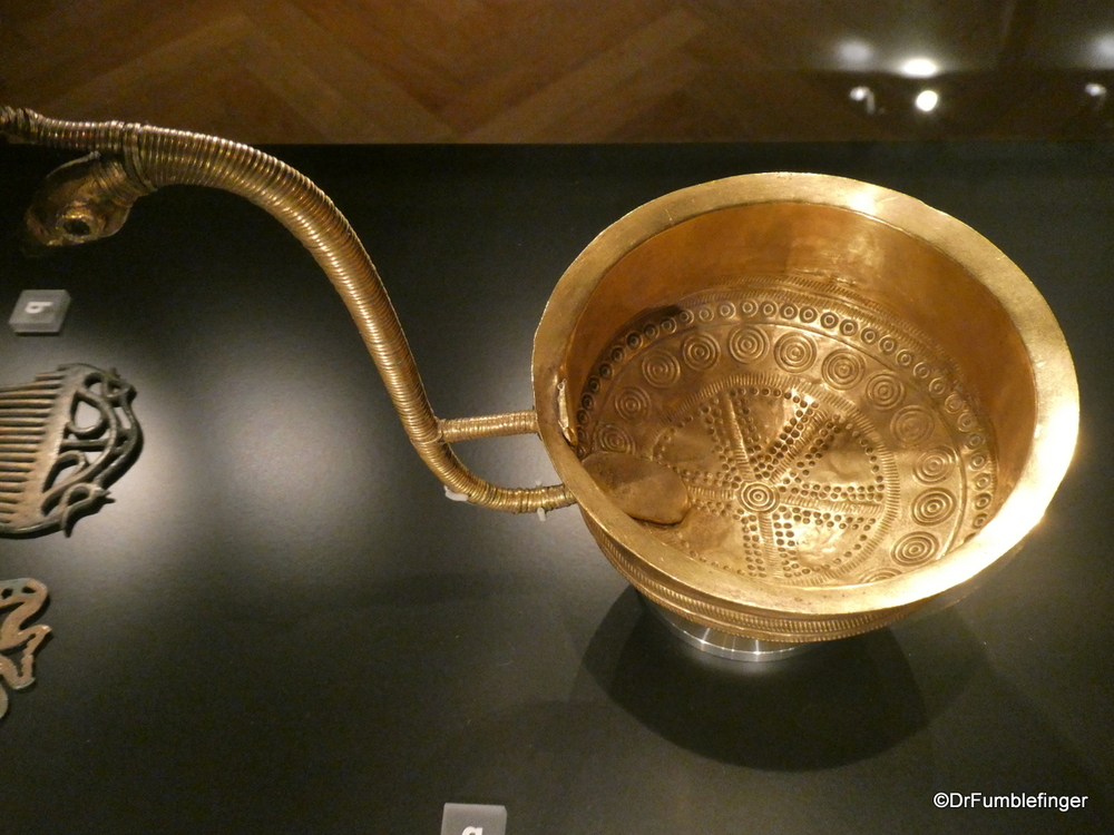 Gold bowl, circa 1100 BC, National Museum, Copenhagen
