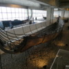 The remains of five Viking ships, a thousand years old, at the Roskilde Viking Ship Museum