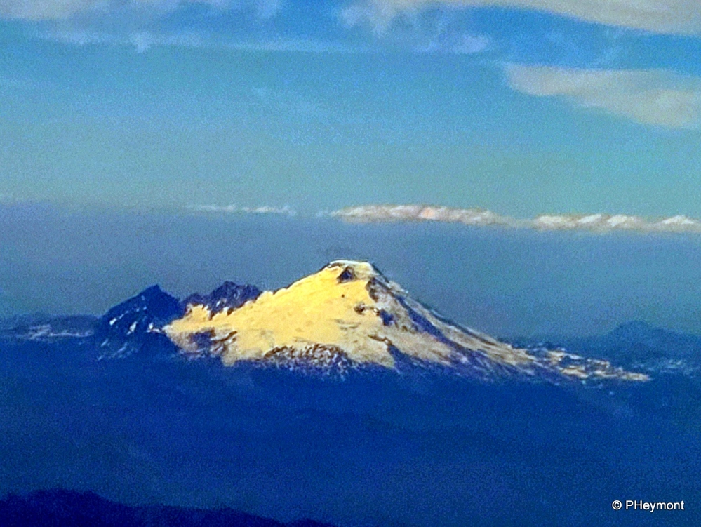 Mount Rainier, on Approach to Seattle