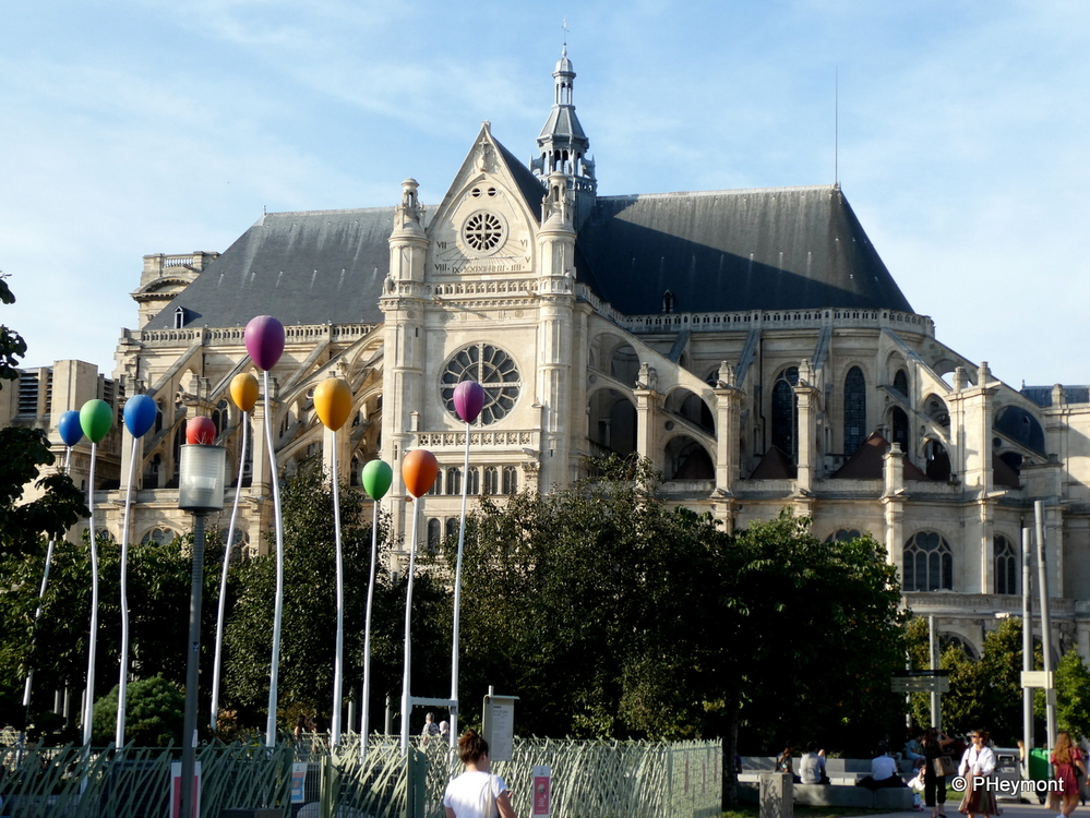 Saint-Eustache and Les Halles