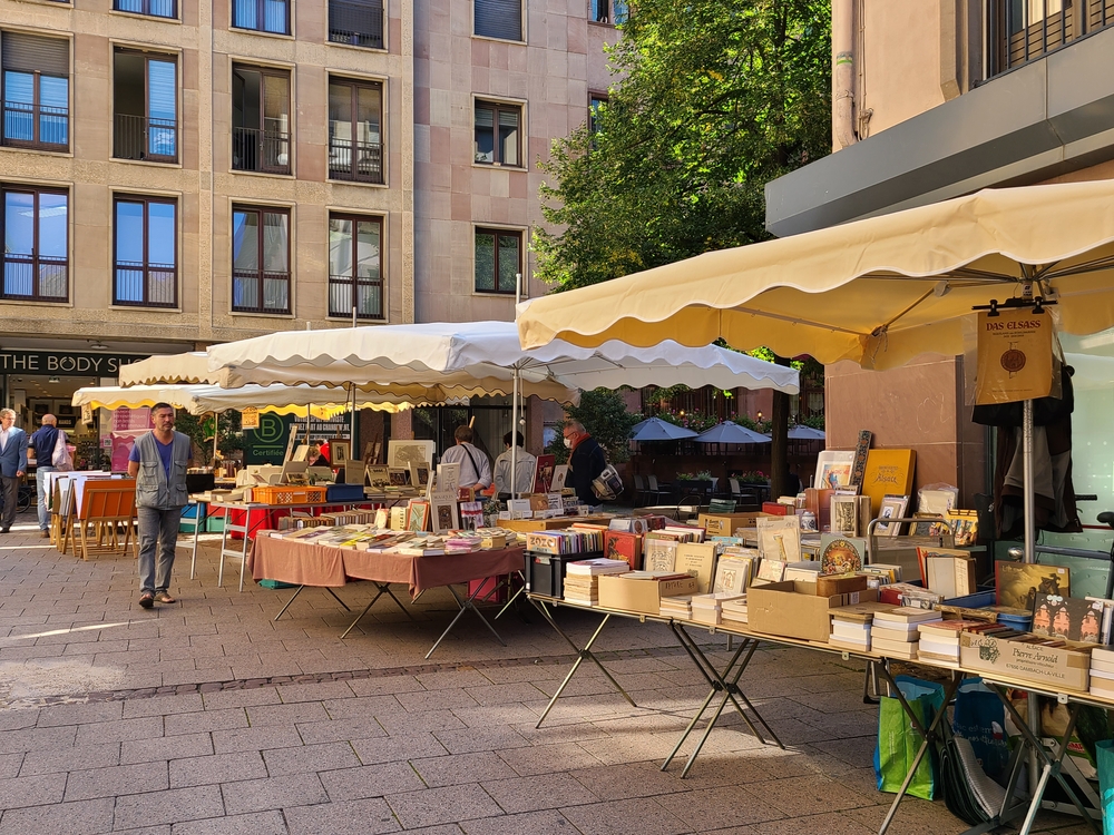 Book Market in Strasbourg