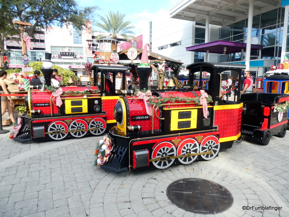 Kiddie train ride, Icon Park, Orlando