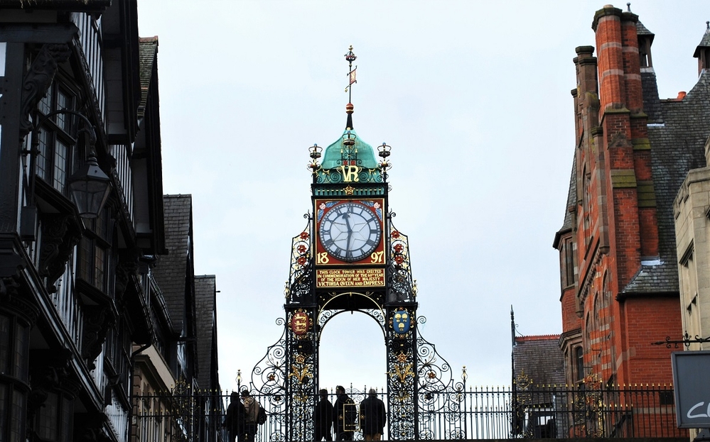 Eastgate Clock, Chester, UK