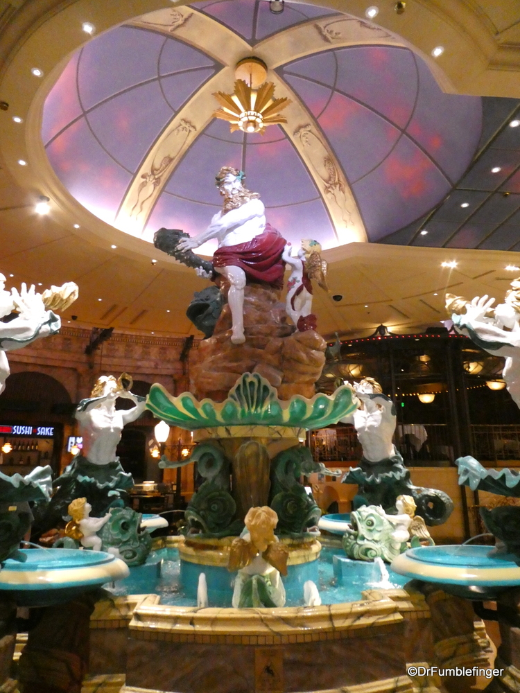 Elaborate fountain at the El Dorado Casino, Reno