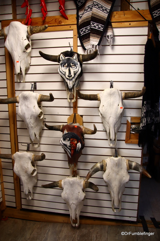 Cattle skulls for sale, Santa Fe