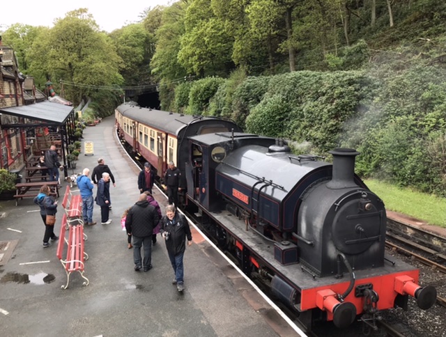 Steam train, Lake District