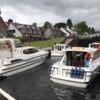 Waiting for the lock to open at Caledonian Canal, Fort Augustus