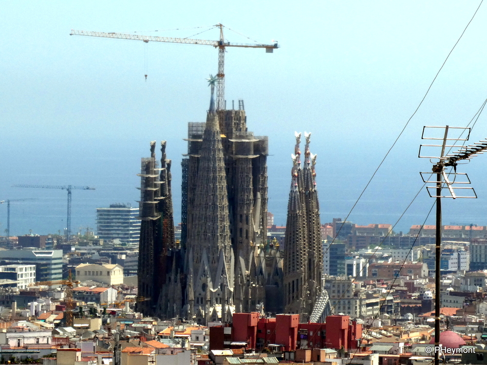 Sagrada Familia from Park Guell