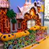 Park Guell modeled in Lego
