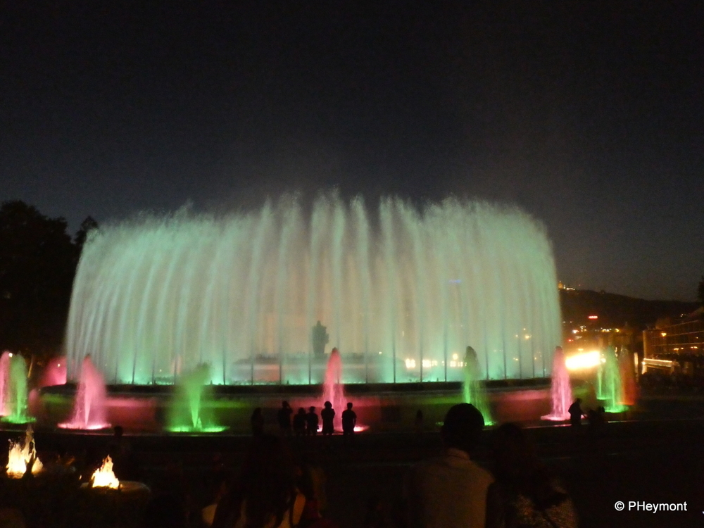Magic Fountain show, Barcelona