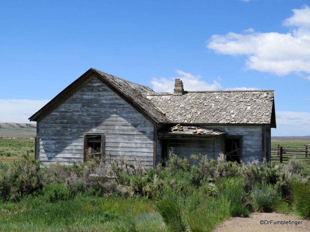 Abandoned farmhouse, Wyoming