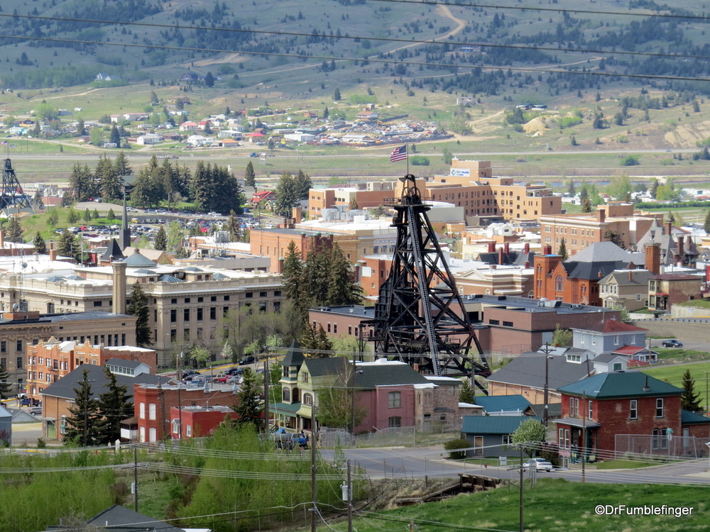 Overview of Butte, Montana