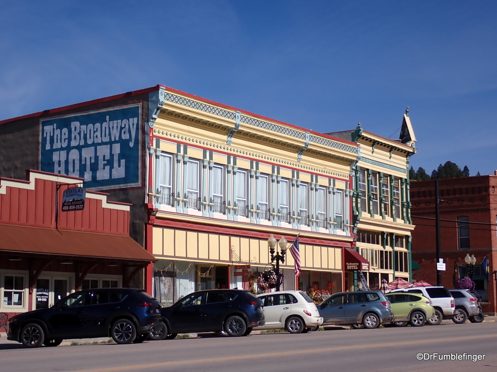 Great old city architecture in Phillipsburg, Montana
